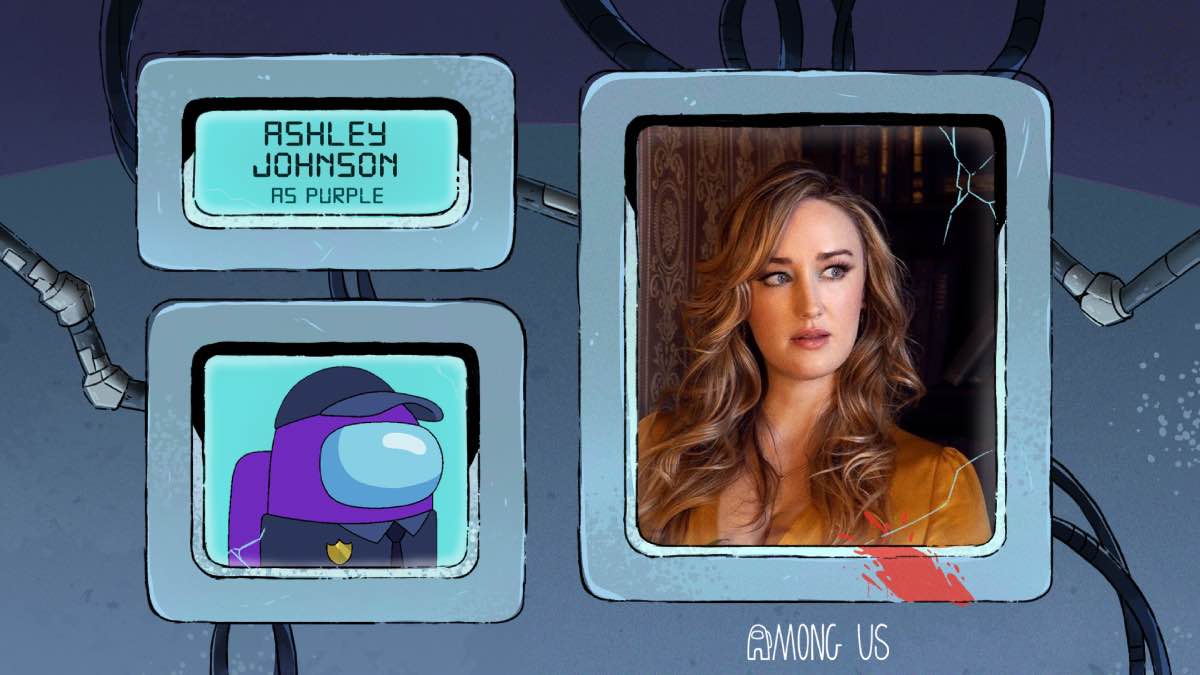 Ashley Johnson will voice Purple in Among Us