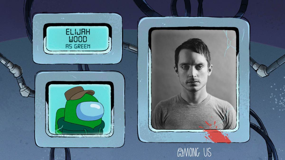 Elijah Wood will voice Green in Among Us